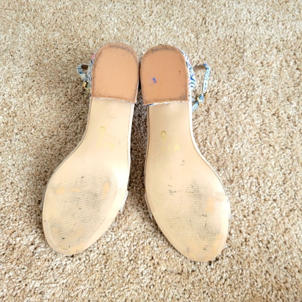 Mix No. 6 Textured Block Sandal - Picture 7 of 11